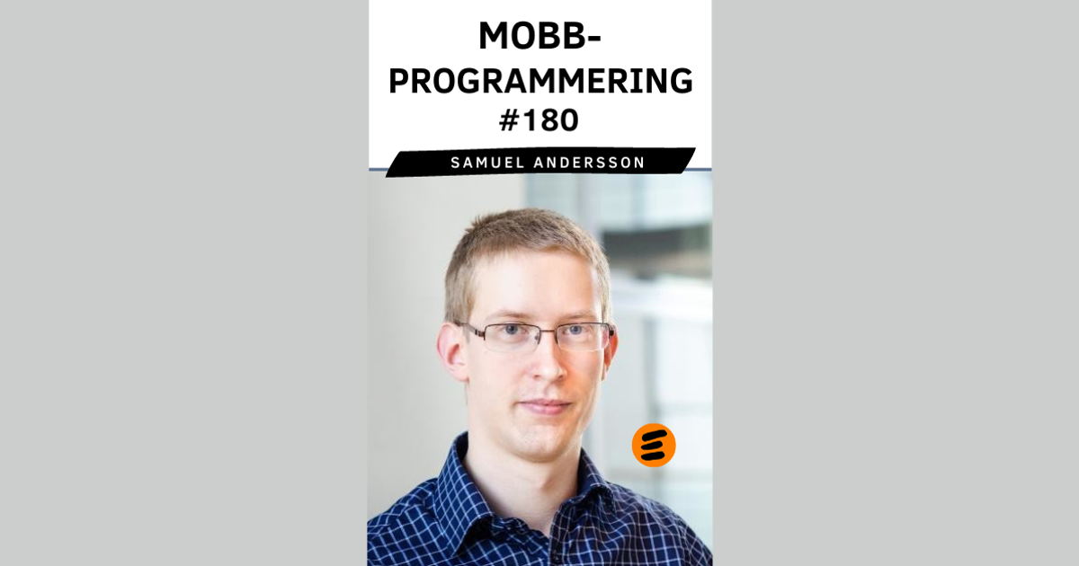 Mobbprogrammering. Samuel Andersson (#180)