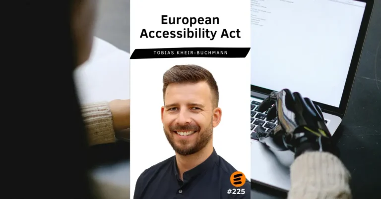 European Accessibility Act. Tobias Kheir-Buchmann (# 225)